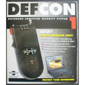 DEFCON 1 Notebook Computer Security System Alarm SEL0400